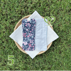 BVS vải LÕI RỜI Xám Cotton 05