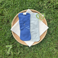 BVS vải LÕI LIỀN Xám Suede Cloth 07