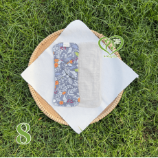 BVS vải LÕI LIỀN Xám Cotton 08