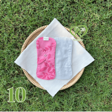 BVS vải LÕI RỜI Xám Cotton 10