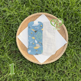 BVS vải LÕI LIỀN Xám Cotton 01