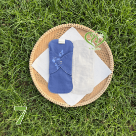 BVS vải LÕI LIỀN Xám Cotton 07