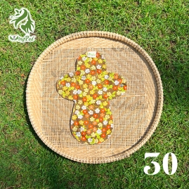 BVS vải LÕI LIỀN Xám Cotton KTT 30