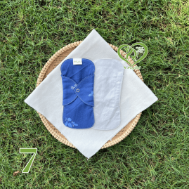 BVS vải LÕI RỜI Xám Cotton 07