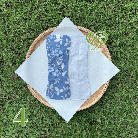 BVS vải LÕI RỜI Xám Cotton 04