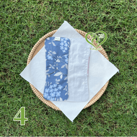 BVS vải LÕI RỜI Xám Cotton 04