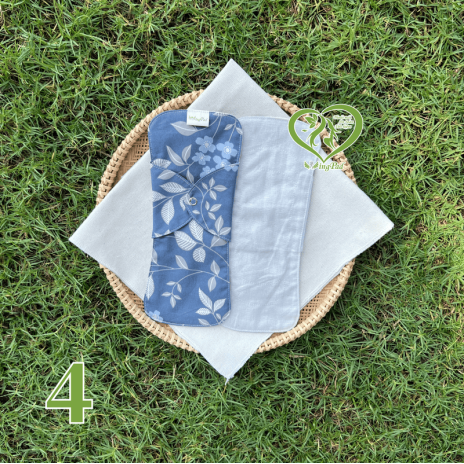 BVS vải LÕI RỜI Xám Cotton 04