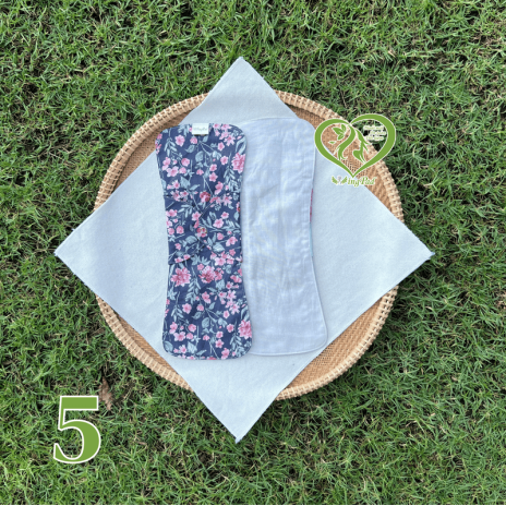 BVS vải LÕI RỜI Xám Cotton 05