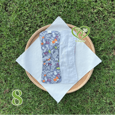 BVS vải LÕI RỜI Xám Cotton 08