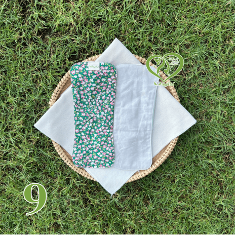 BVS vải LÕI RỜI Xám Cotton 09