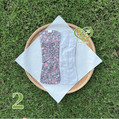 BVS vải LÕI RỜI Xám Cotton 02