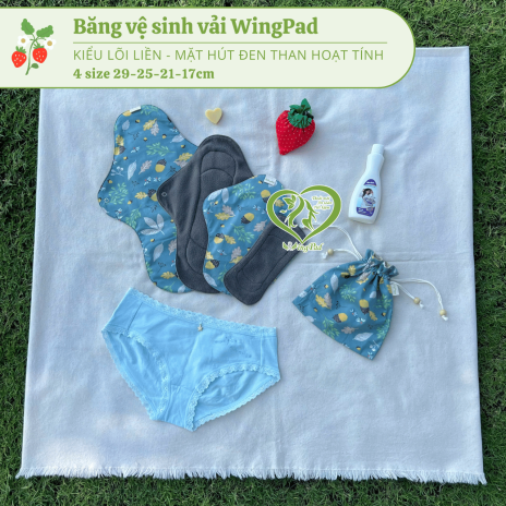 BVS vải LÕI LIỀN Đen THAN HOẠT TÍNH 06