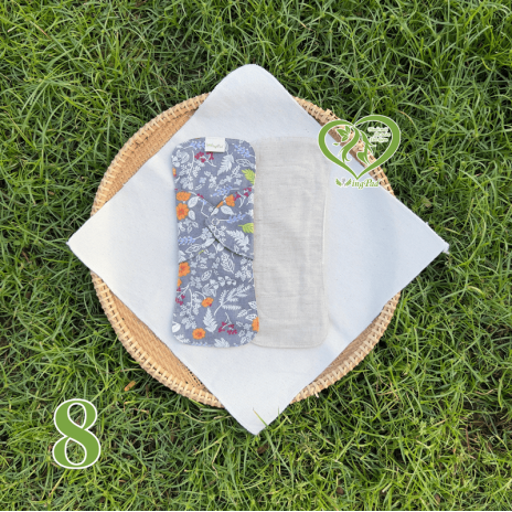 BVS vải LÕI LIỀN Xám Cotton 08