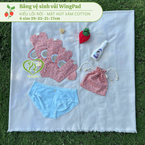 BVS vải LÕI RỜI Xám Cotton 02