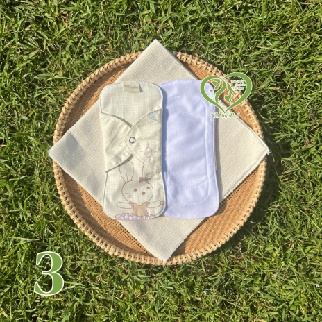 BVS vải LÕI LIỀN Trắng Suede Cloth 03