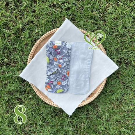 BVS vải LÕI RỜI Xám Cotton 08