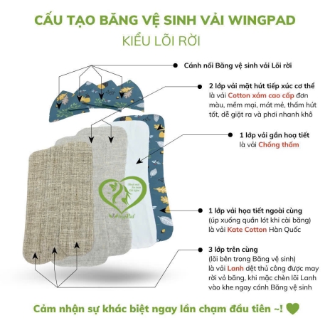 BVS vải LÕI RỜI Xám Cotton 02