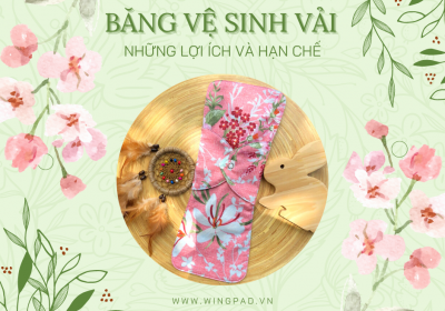 BĂNG VỆ SINH VẢI - NHỮNG LỢI ÍCH VÀ HẠN CHẾ