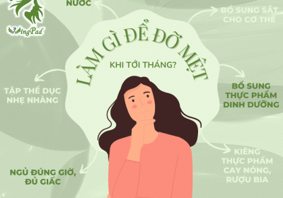 LÀM GÌ ĐỂ ĐỠ MỆT KHI TỚI THÁNG?