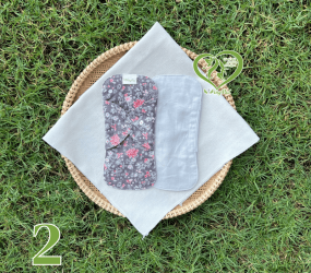 BVS vải LÕI RỜI Xám Cotton 02