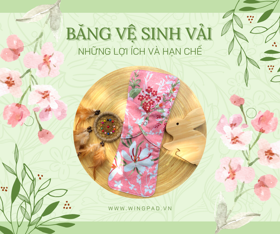 BĂNG VỆ SINH VẢI - NHỮNG LỢI ÍCH VÀ HẠN CHẾ