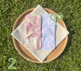 BVS vải LÕI LIỀN Trắng Suede Cloth 02