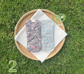 BVS vải LÕI LIỀN Xám Suede Cloth 02