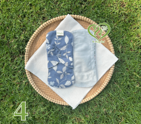 BVS vải LÕI LIỀN Xám Suede Cloth 04