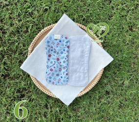 BVS vải LÕI RỜI Xám Cotton 06