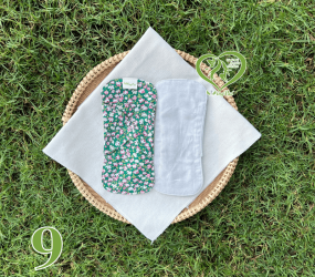 BVS vải LÕI RỜI Xám Cotton 09