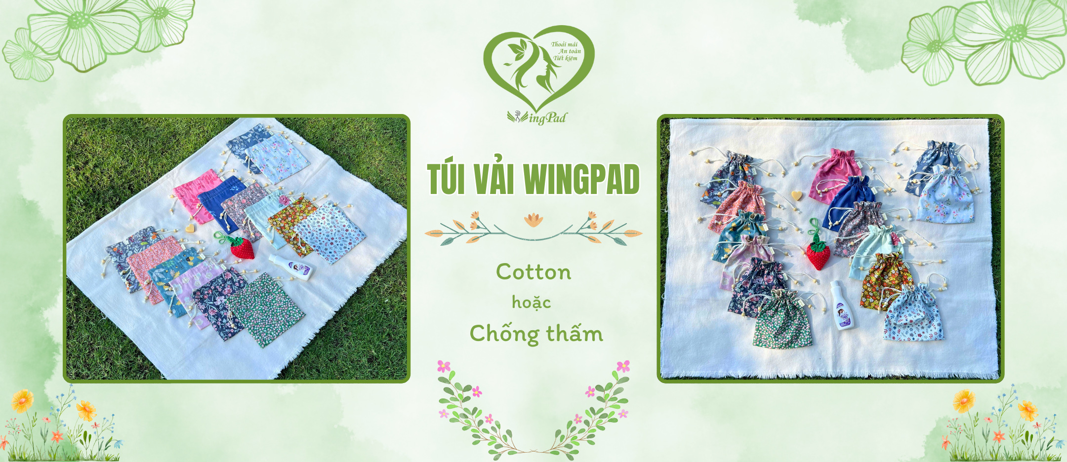 túi vải chuyên dụng wingpad